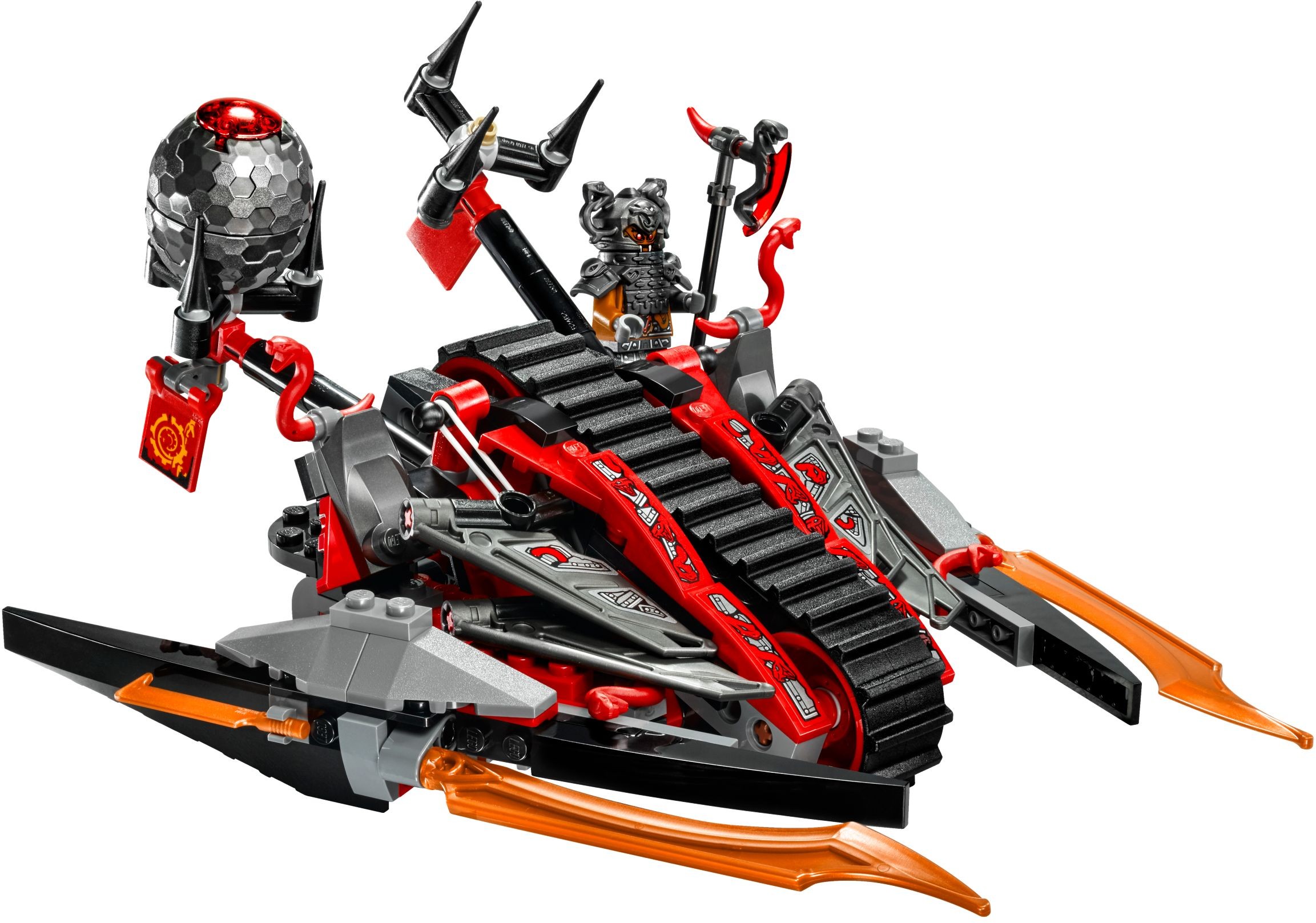 LEGO Ninjago 70624 Ničivé vozidlo rumělkových válečníků
