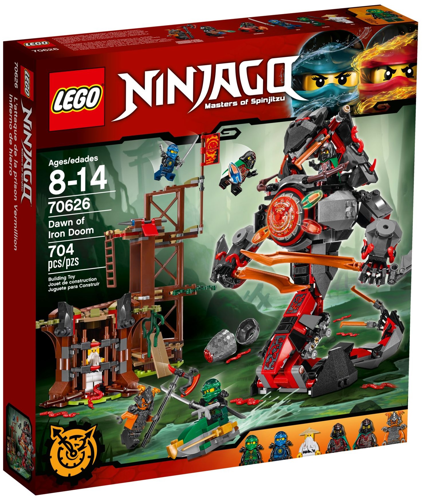 LEGO Ninjago 70626 Úsvit kovové zkázy