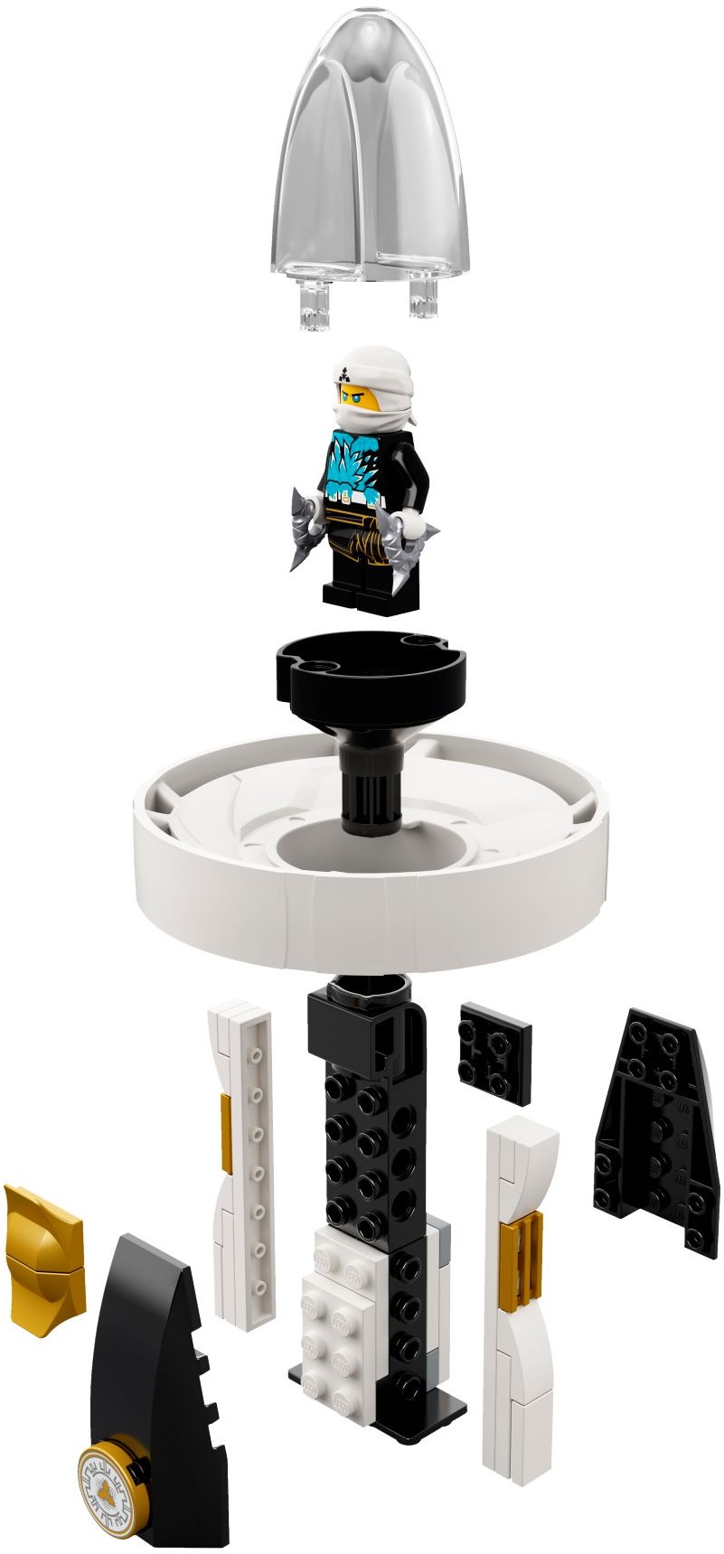LEGO Ninjago 70636 Zane - Mistr Spinjitzu