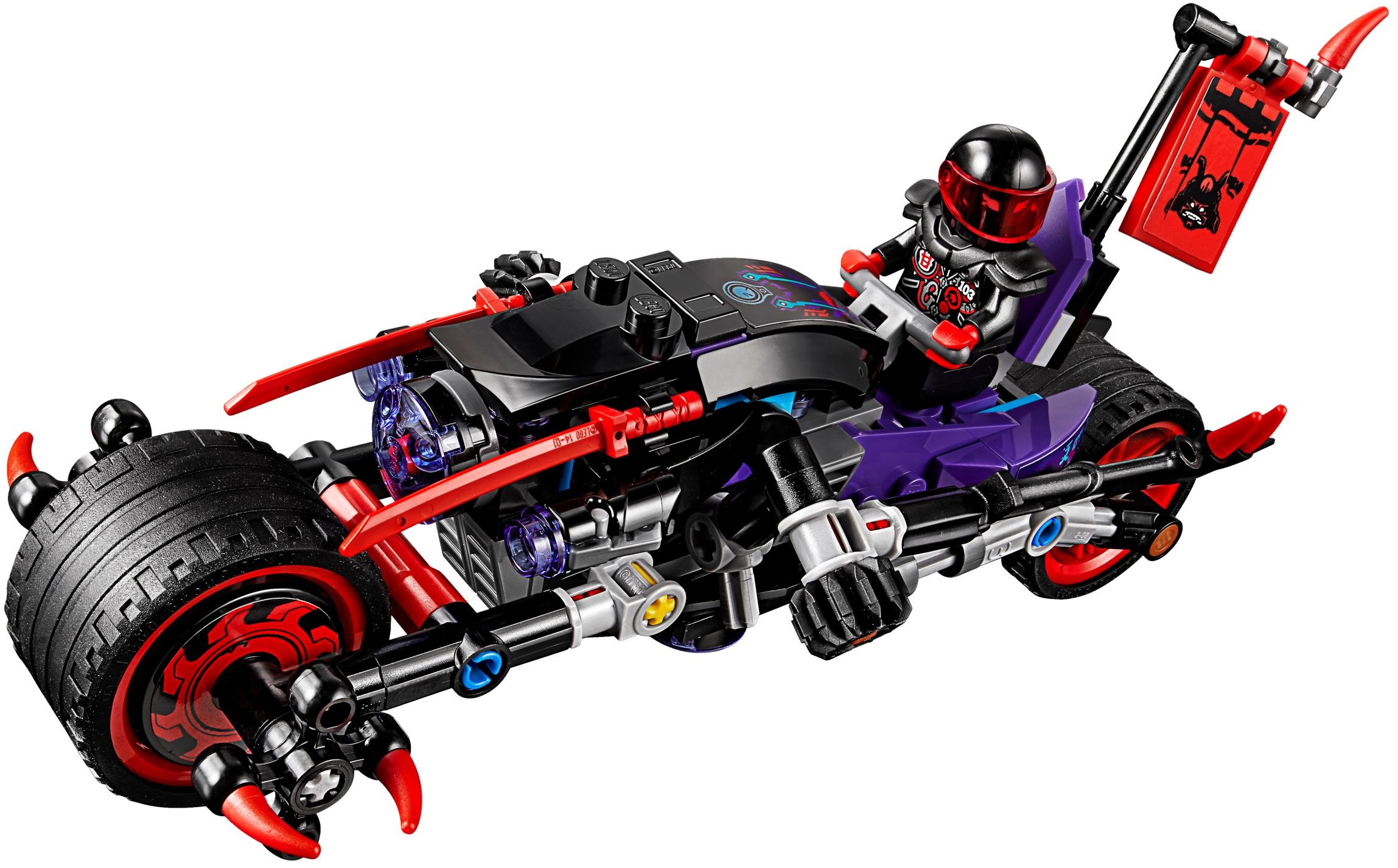 LEGO Ninjago 70639 Pouliční závod Hadího jaguáru