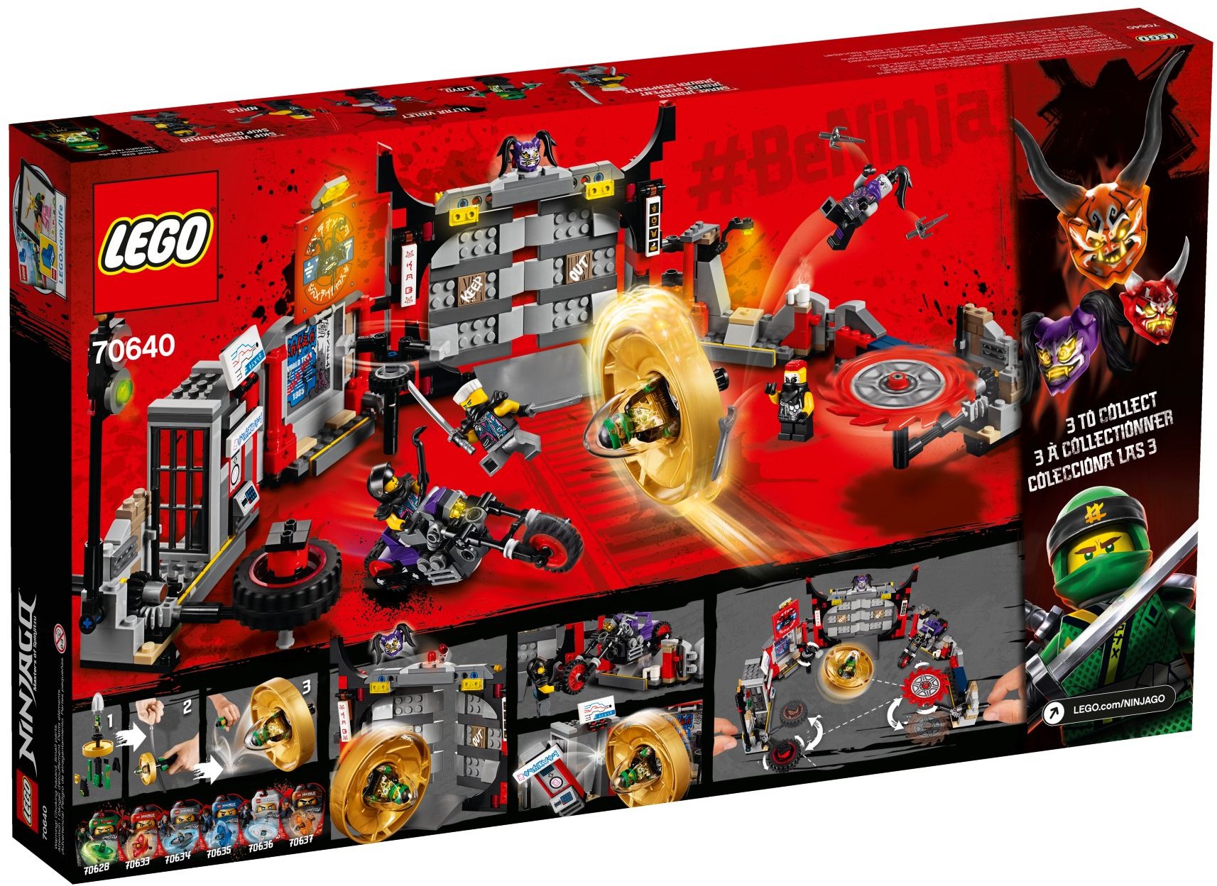 LEGO Ninjago 70640 S.O.G. Základna