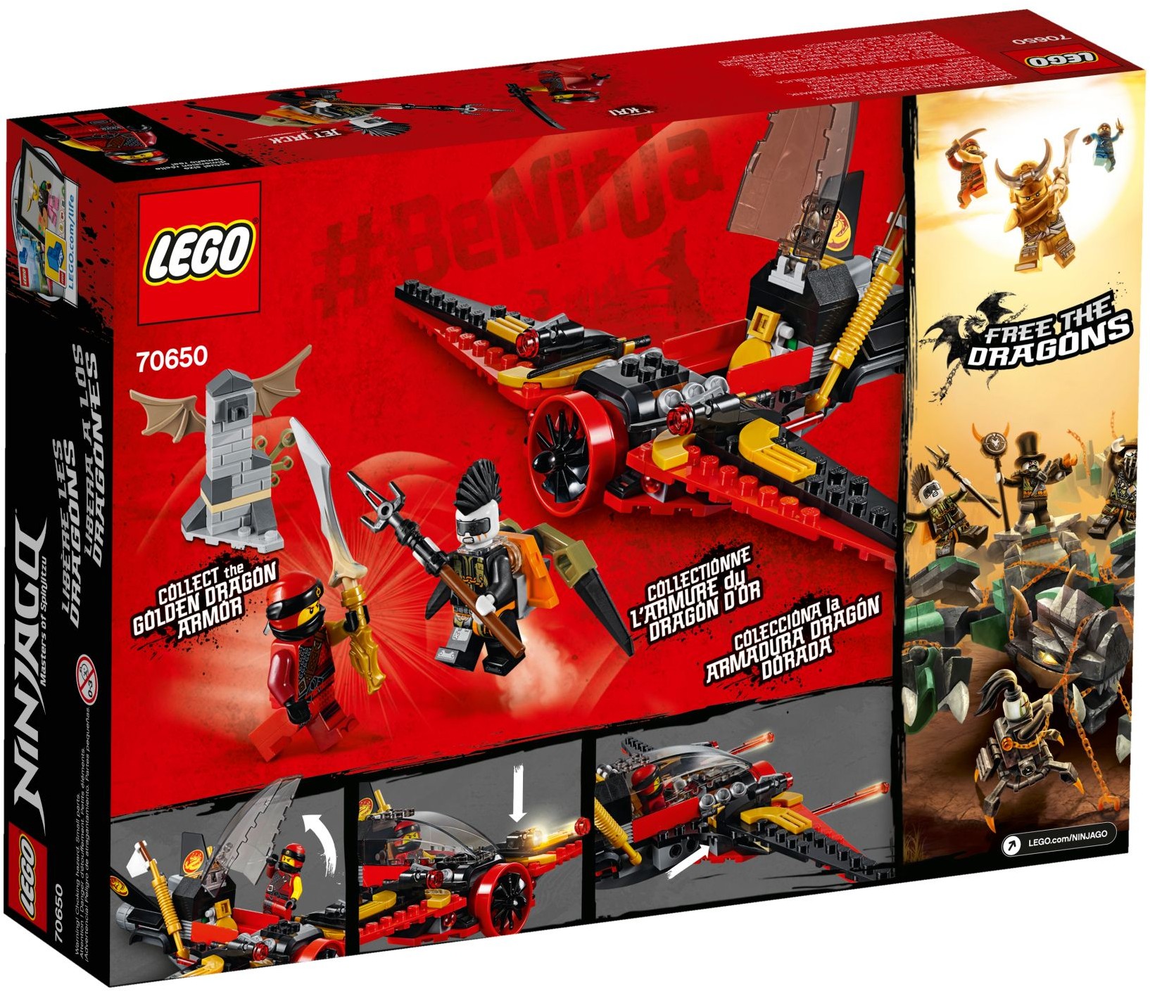 LEGO Ninjago 70650 Křídlo osudu
