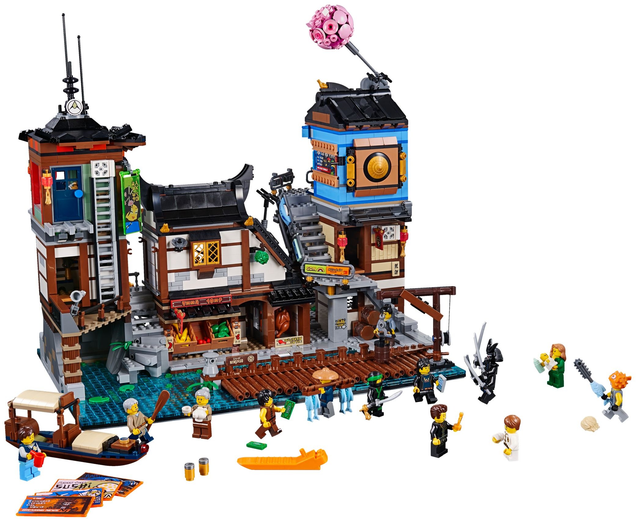 LEGO Ninjago 70657 Přístaviště v NINJAGO City