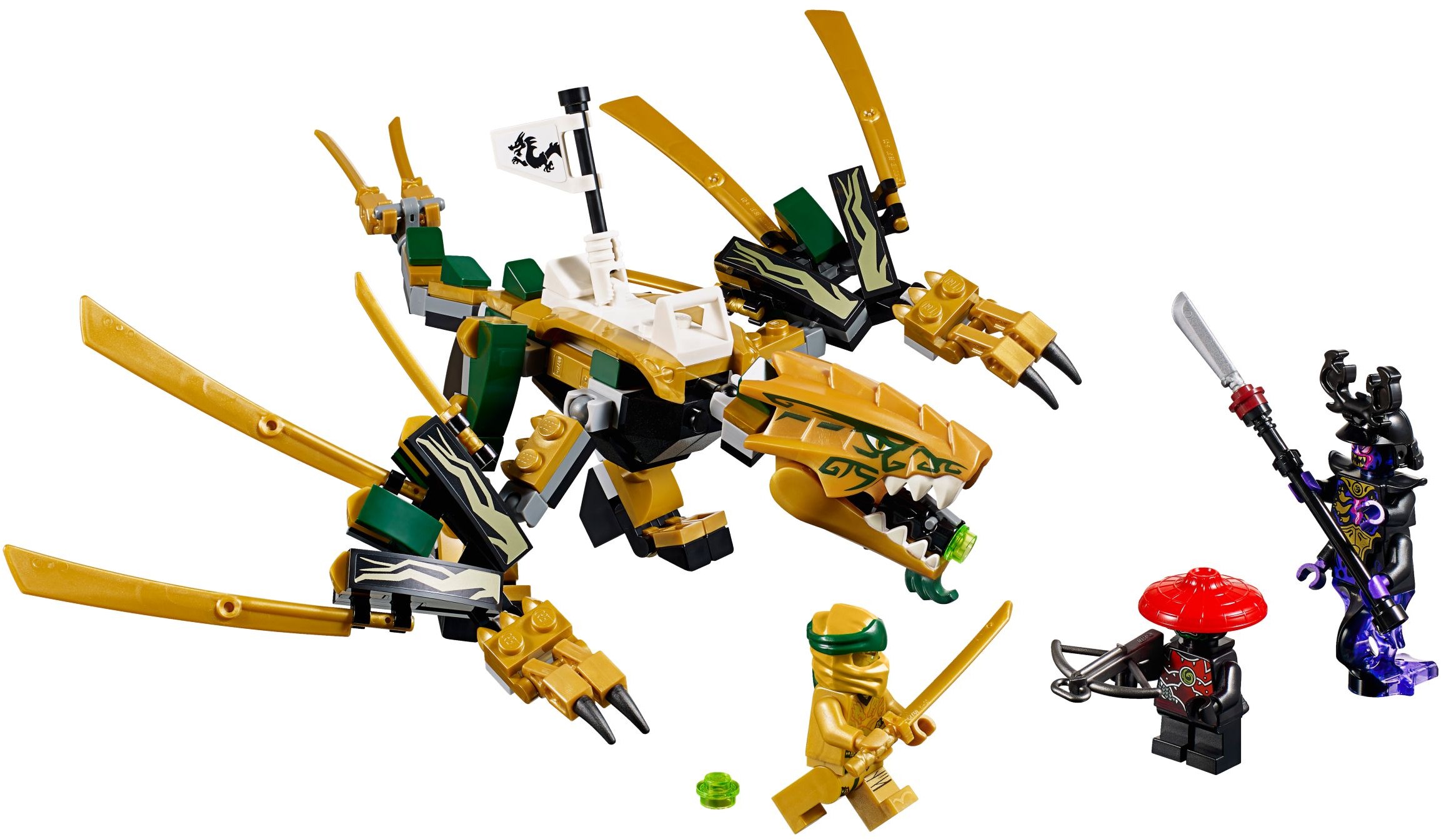 LEGO Ninjago 70666 Zlatý drak