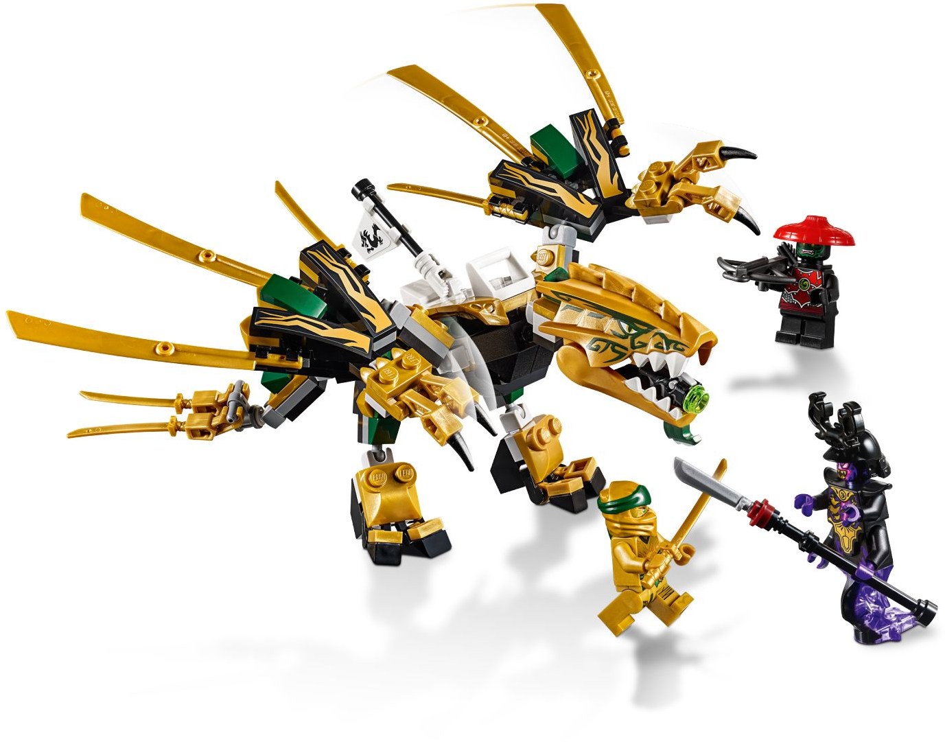 LEGO Ninjago 70666 Zlatý drak