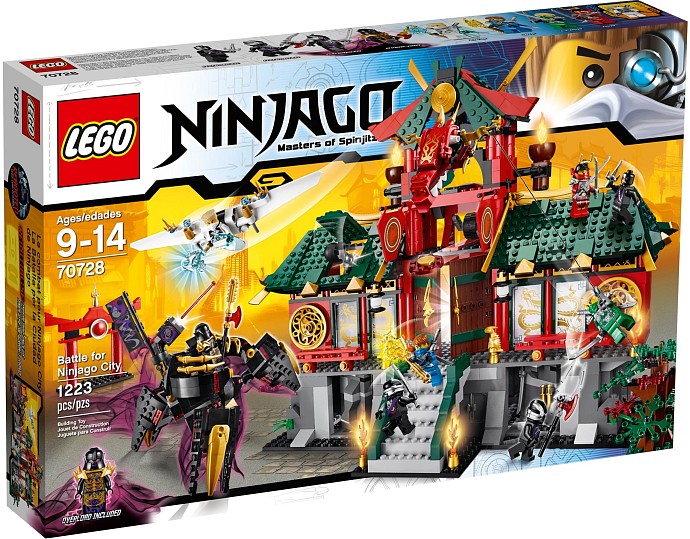 LEGO Ninjago 70728 Bitva o Ninjago City