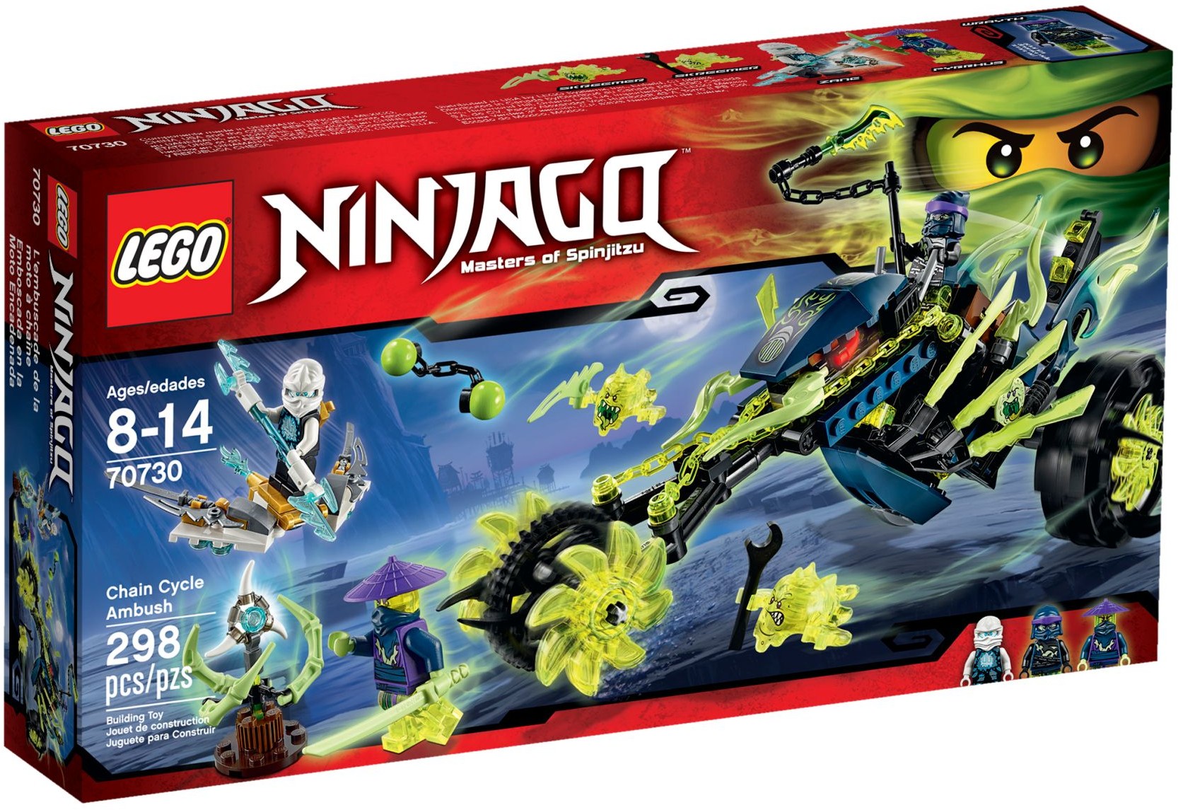 LEGO Ninjago 70730 Přepadení na motorce