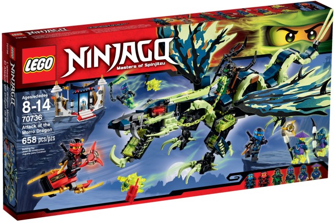 LEGO Ninjago 70736 Útok draka Morro
