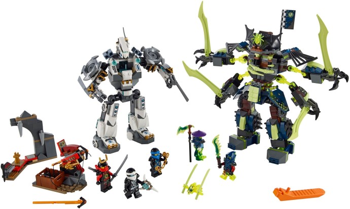 LEGO Ninjago 70737 Bitva s titánskými roboty