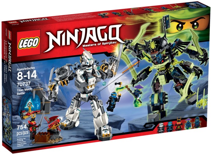LEGO Ninjago 70737 Bitva s titánskými roboty