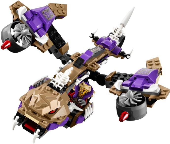 LEGO Ninjago 70746 Útok Condraiovy helikoptéry