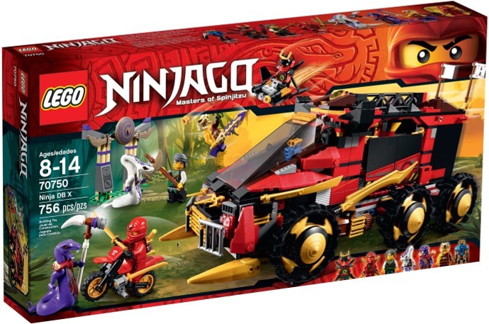 LEGO Ninjago 70750 Nindža DB X