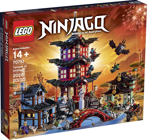 LEGO Ninjago 70751 Temple of Airjitzu