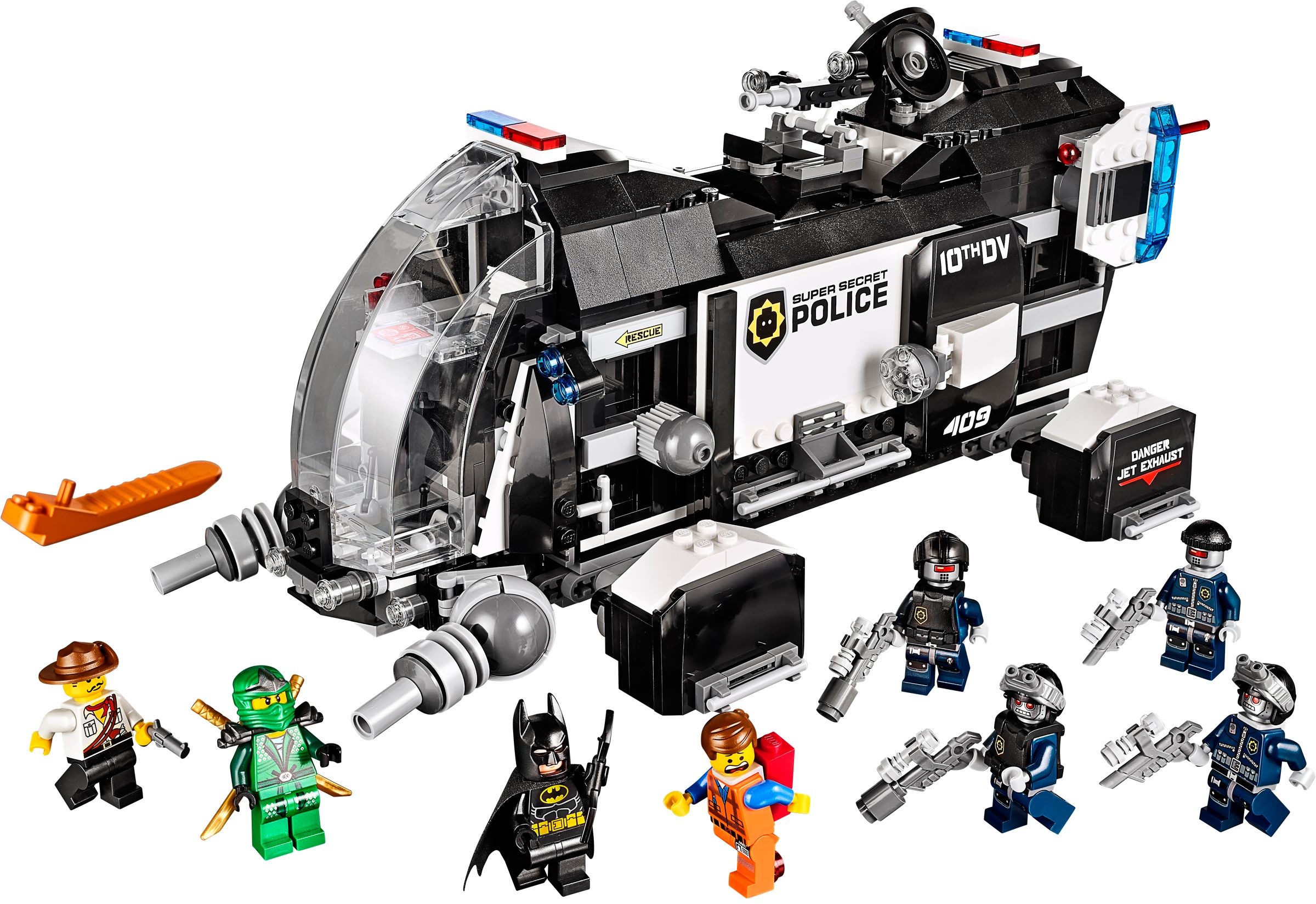 LEGO Movie 70815 Super tajné policejní přistání