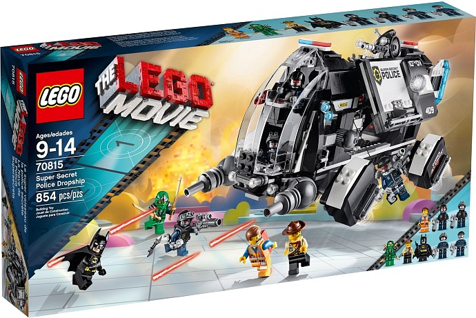 LEGO Movie 70815 Super tajné policejní přistání
