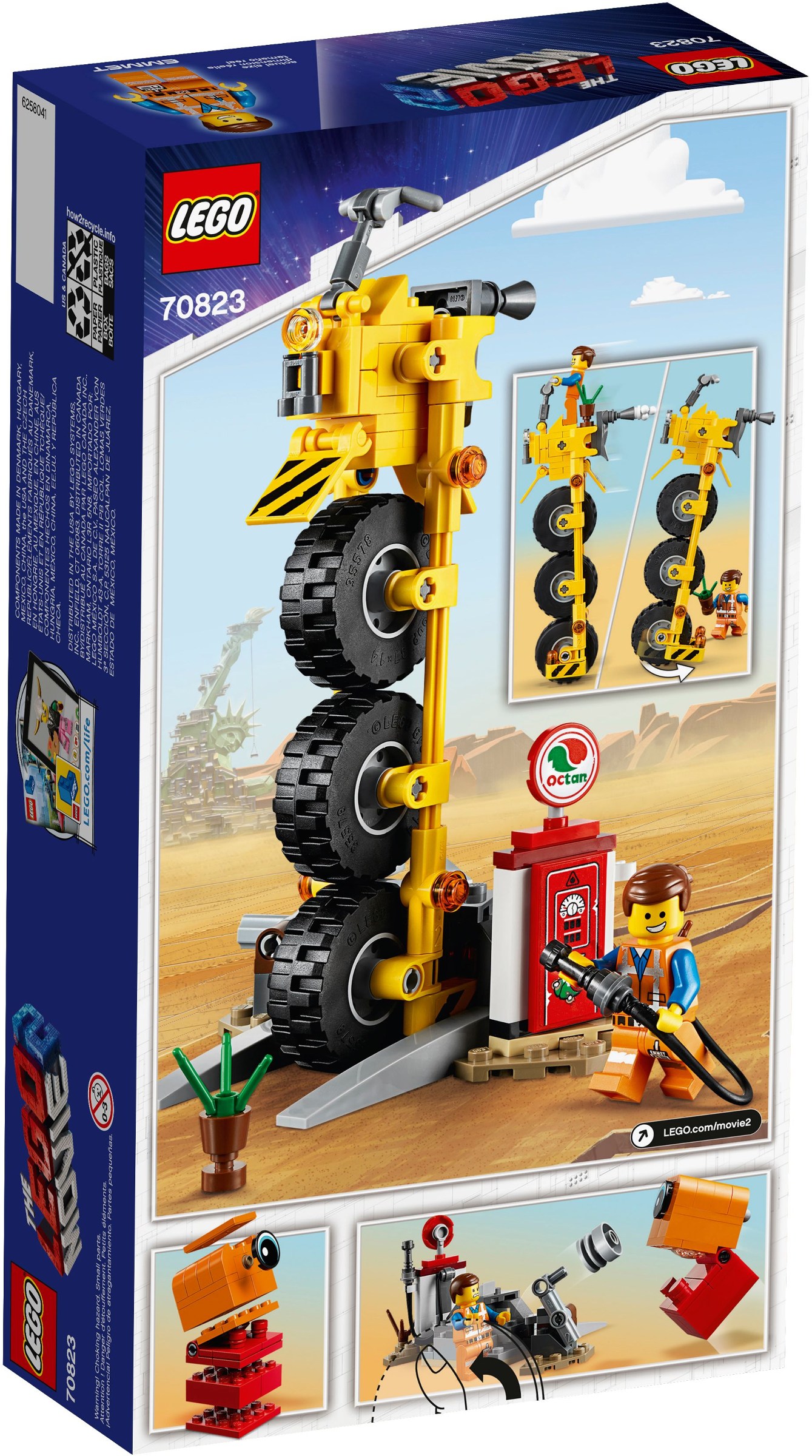 LEGO Movie 70823 Emmetova tříkolka!