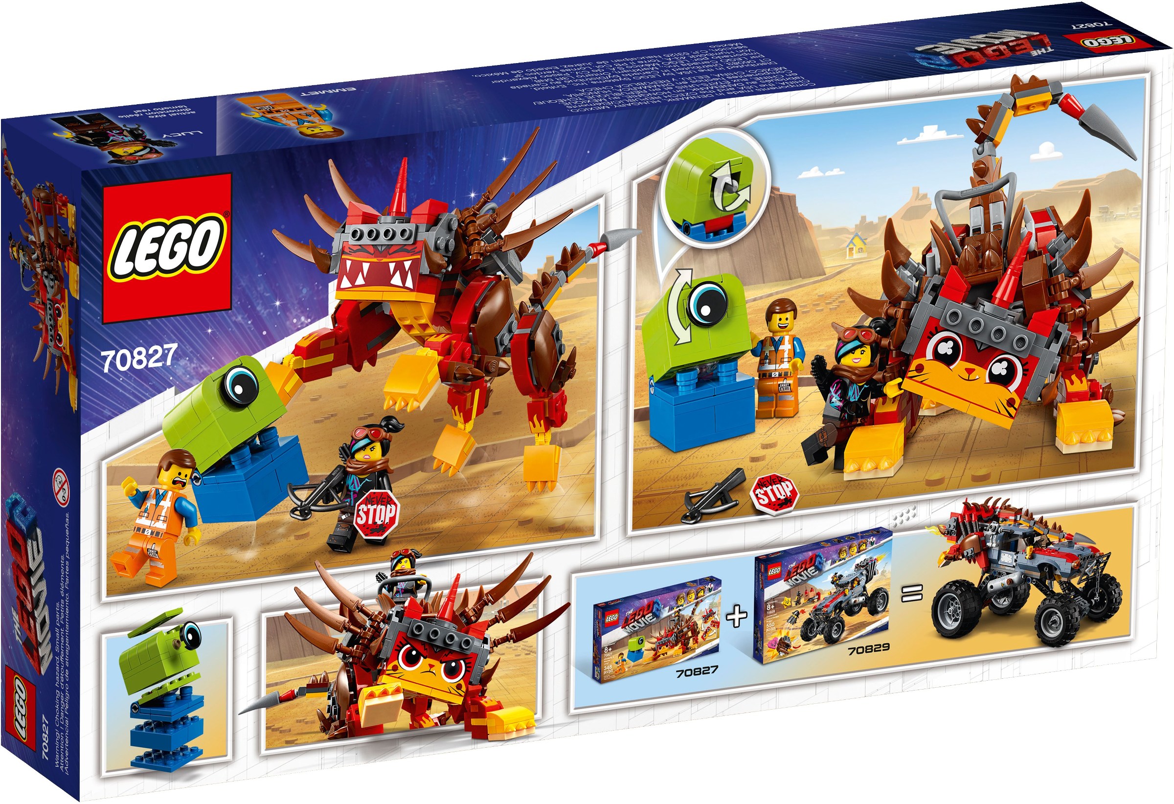 LEGO Movie 70827 Ultrakatty a válečnice Lucy!