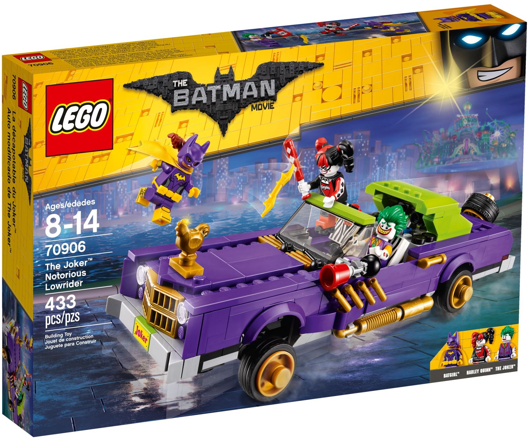 LEGO Batman Movie 70906 Joker a jeho vůz Notorious Lowrider