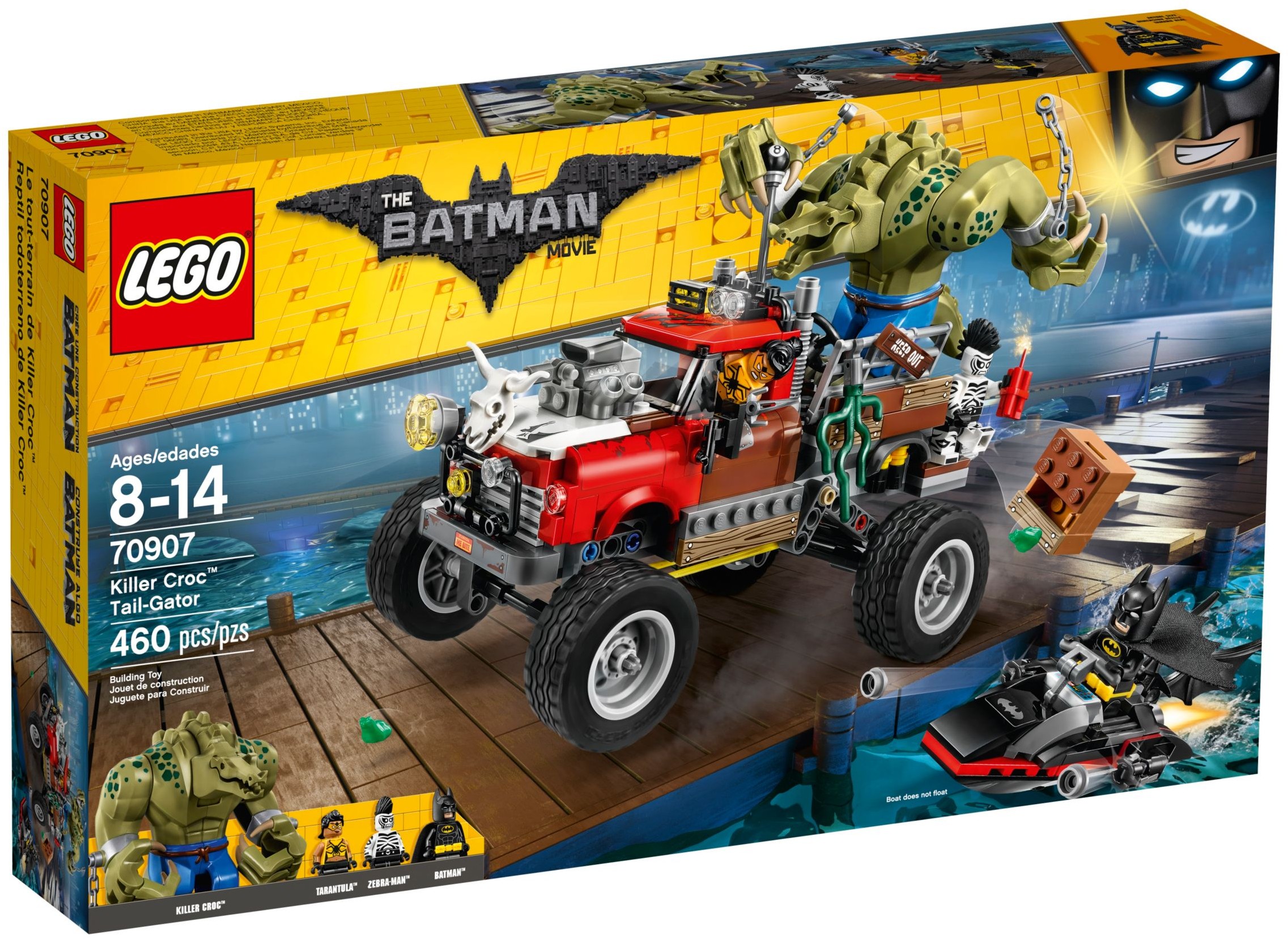 LEGO Batman Movie 70907 Killer Crocův Tail-Gator