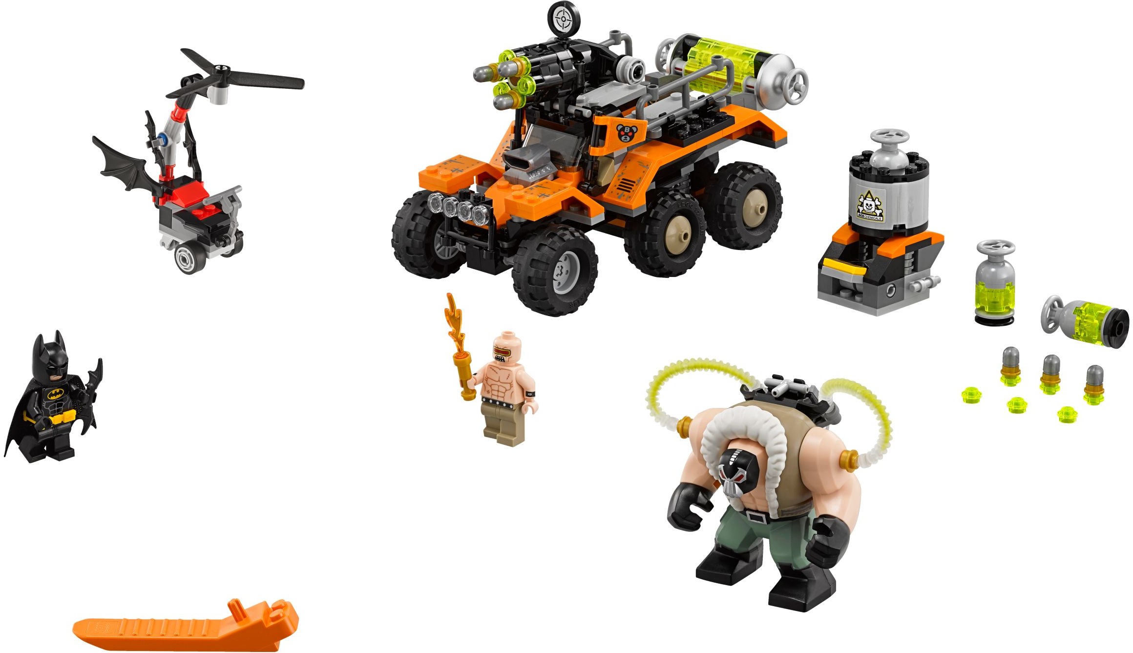 LEGO Batman Movie 70914 Bane a útok s náklaďákem plným jedů