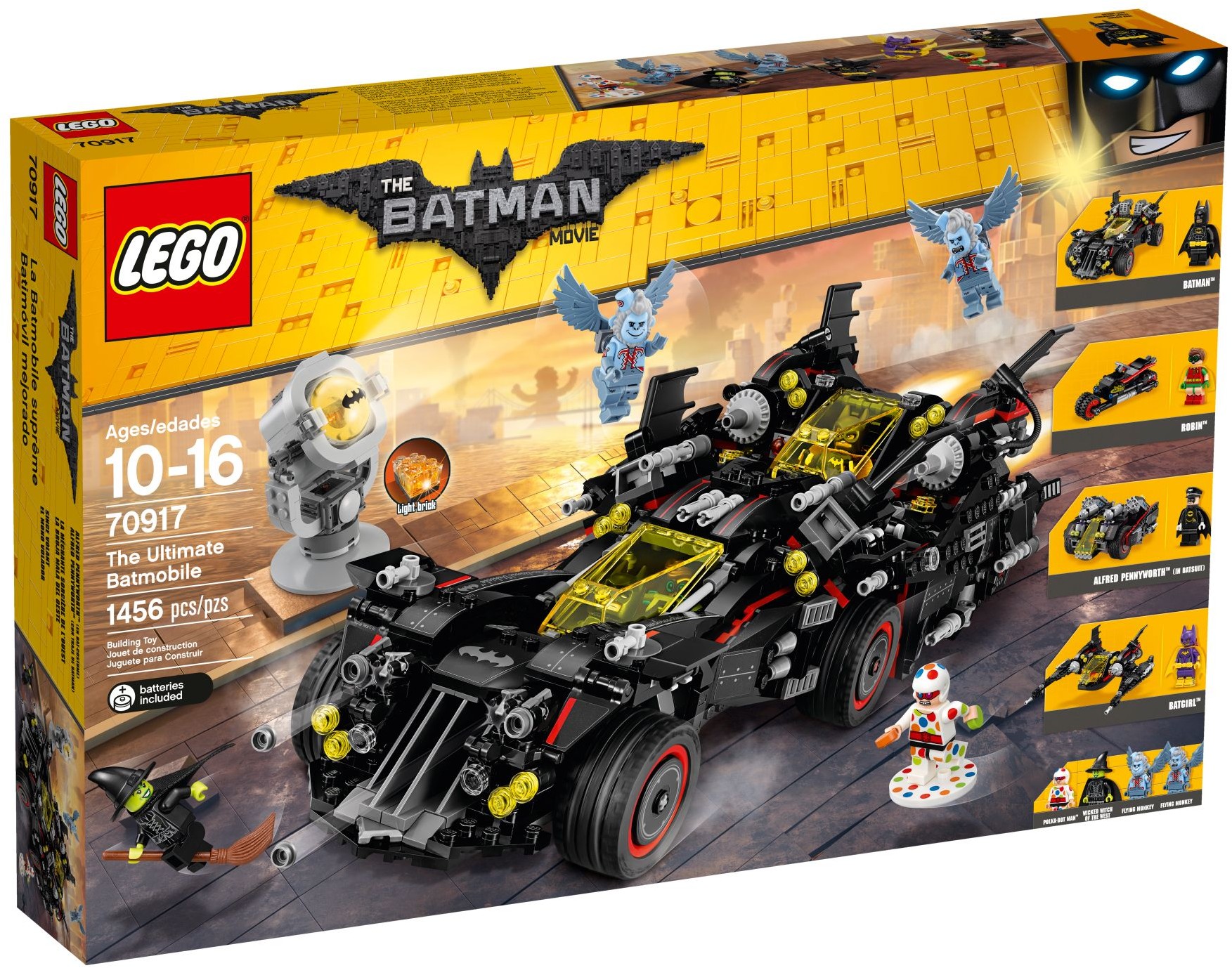 LEGO Batman Movie 70917 Úžasný Batmobil