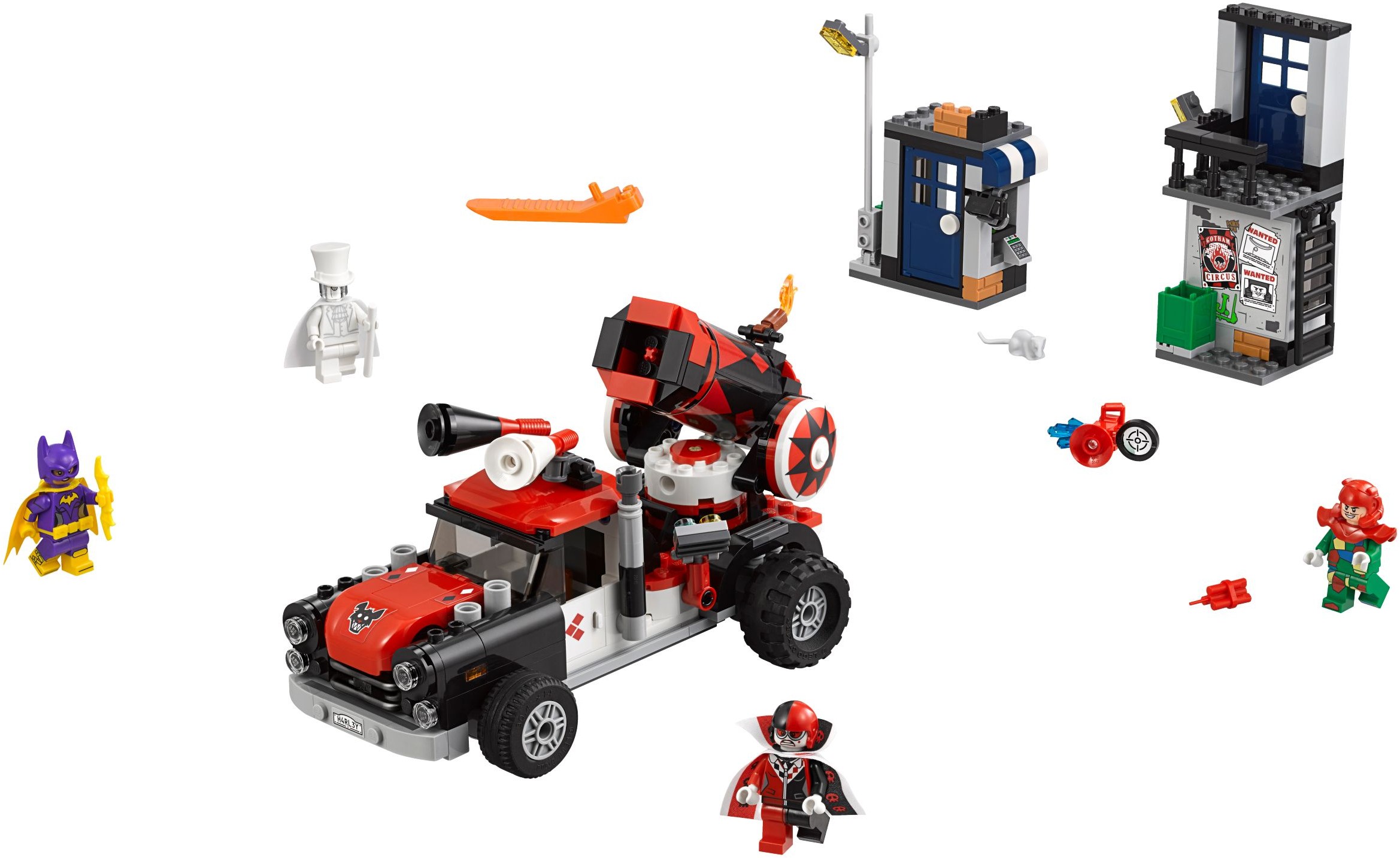 LEGO Batman Movie 70921 Harley Quinn a útok dělovou koulí
