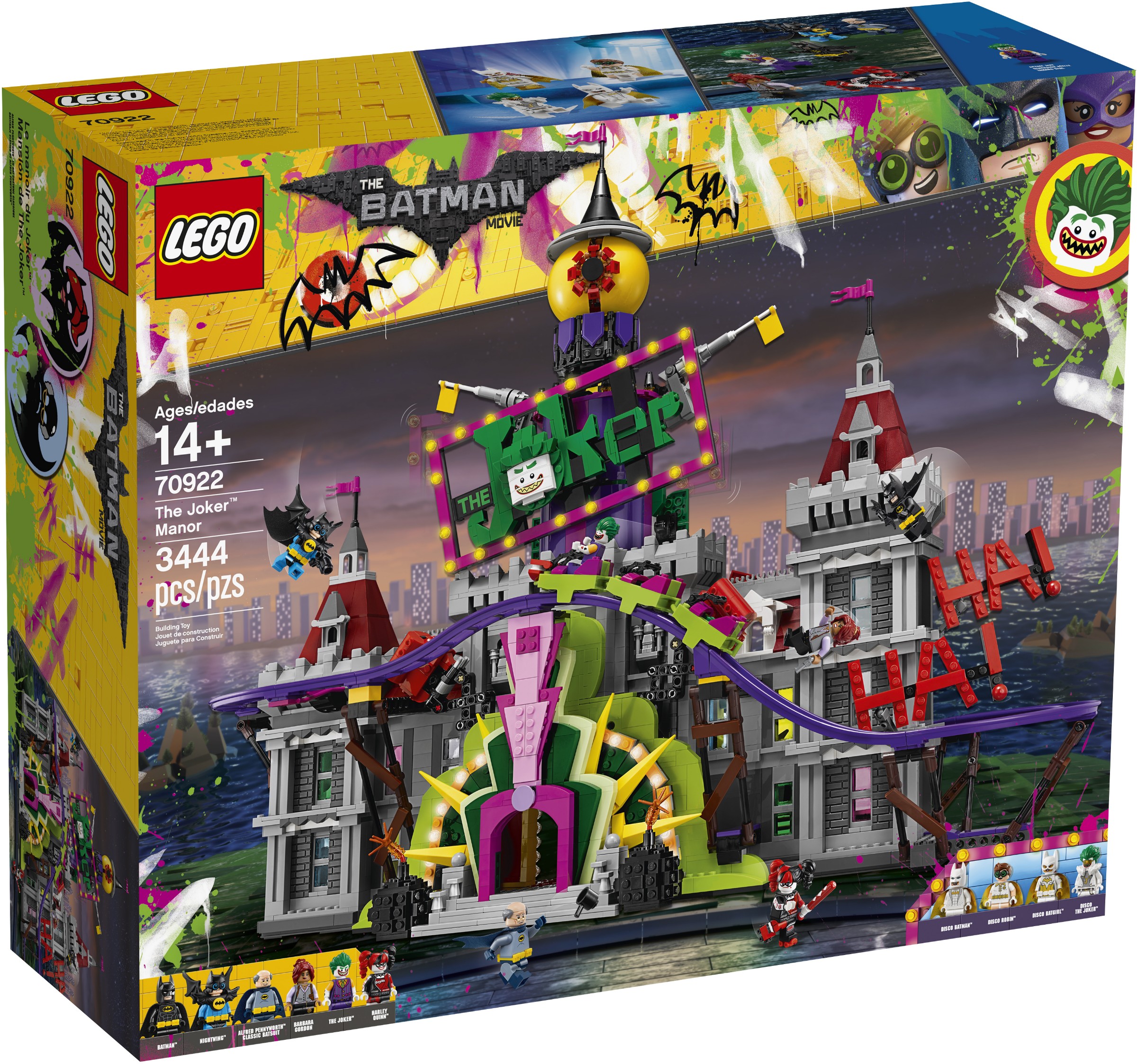 LEGO Batman Movie 70922 The Joker Manor
