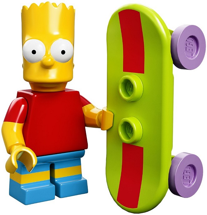 LEGO Minifigurky 71005-02 Simpson - Bart