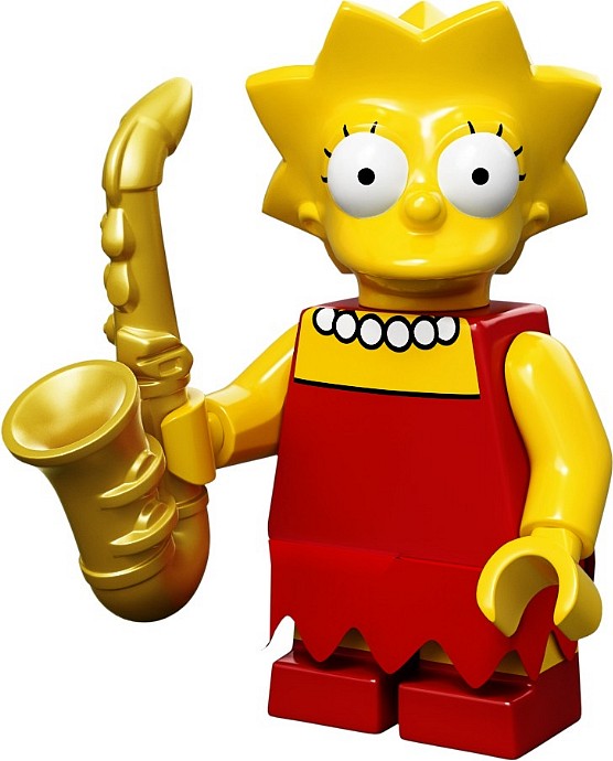 LEGO Minifigurky 71005-04 Simpson - Lisa