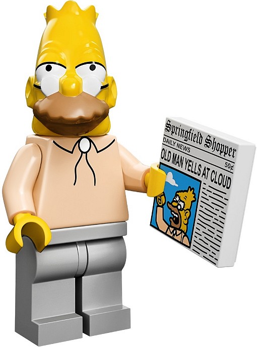 LEGO Minifigurky 71005-06 Simpson - Děda