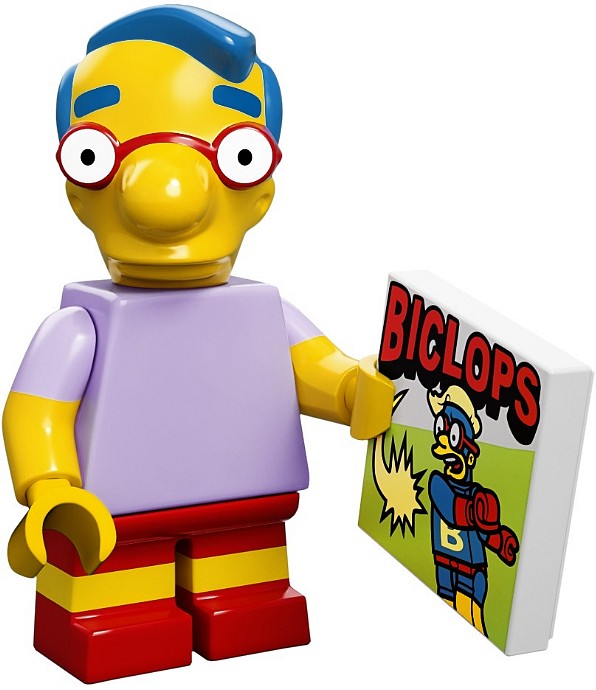 LEGO Minifigurky 71005-09 Simpson - Milhouse Van Houten