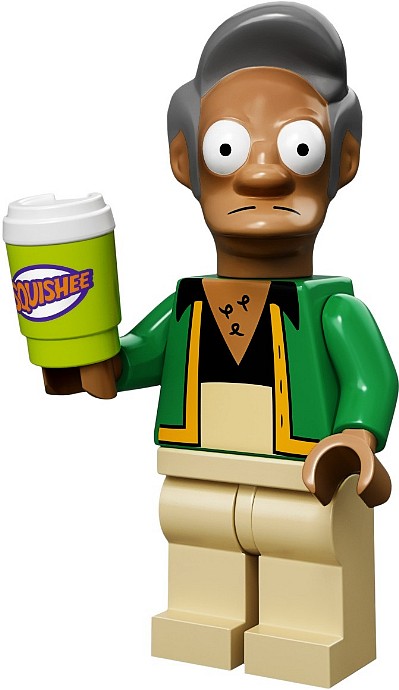 LEGO Minifigurky 71005-11 Simpson - Apu Nahasapeemapetilon
