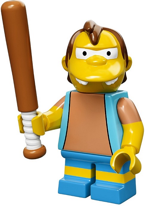 LEGO Minifigurky 71005-12 Simpson - Nelson Muntz