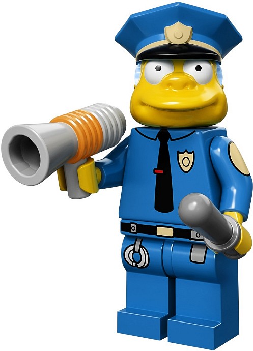 LEGO Minifigurky 71005-15 Simpson - Chief Wiggum