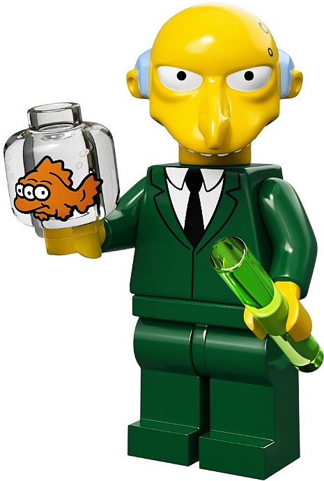 LEGO Minifigurky 71005-16 Simpson - Mr. Burns
