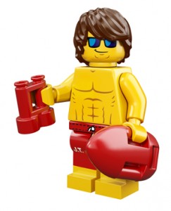 LEGO Minifigurky 71007-7 12. série - Záchranář