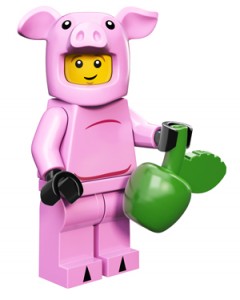 LEGO Minifigurky 71007-14 12. série - Prasečí kluk