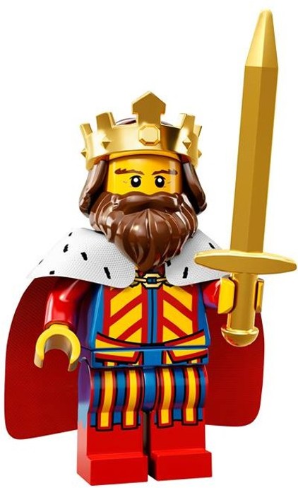 LEGO Minifigurky 71008 Creator 13 série Classic King