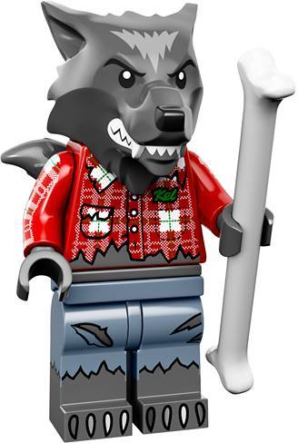 LEGO Minifigurky 71010 14. série: Příšery Wolf Guy