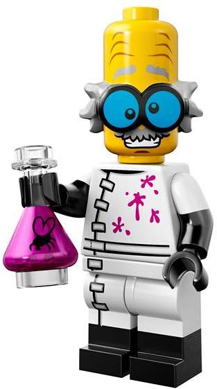 LEGO Minifigurky 71010 14. série: Příšery Monster Scientist