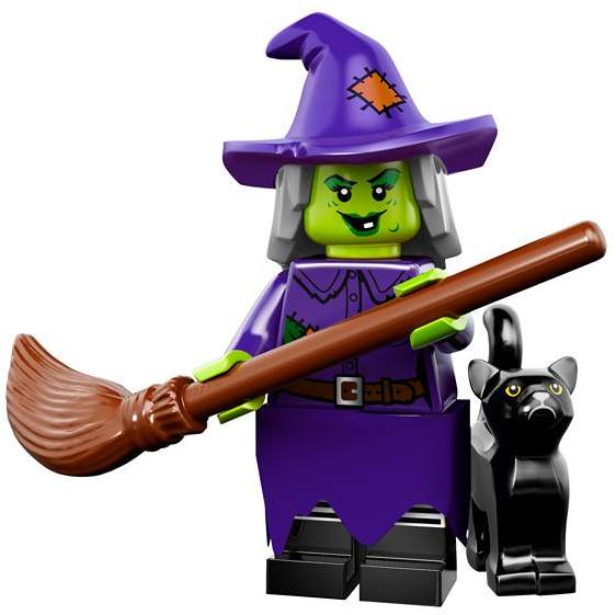 LEGO Minifigurky 71010 14. série: Příšery Wacky Witch