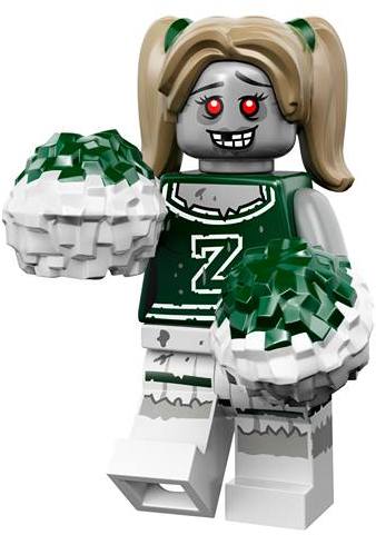 LEGO Minifigurky 71010 14. série: Příšery Zombie Cheerleader