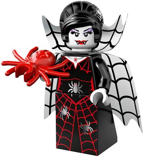 LEGO Minifigurky 71010 14. série: Příšery Spider Lady