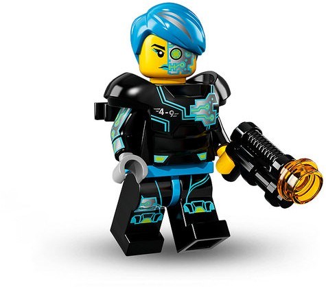 LEGO Minifigurky 71013-03 16.série - Kyborg