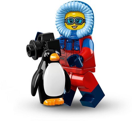 LEGO Minifigurky 71013-07 16.série - Fotograf v divoké přírodě