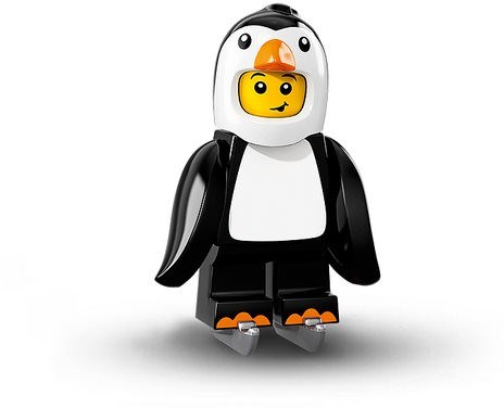 LEGO Minifigurky 71013-10 16.série - Kluk tučňák