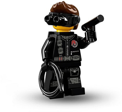 LEGO Minifigurky 71013-14 16.série - Špion