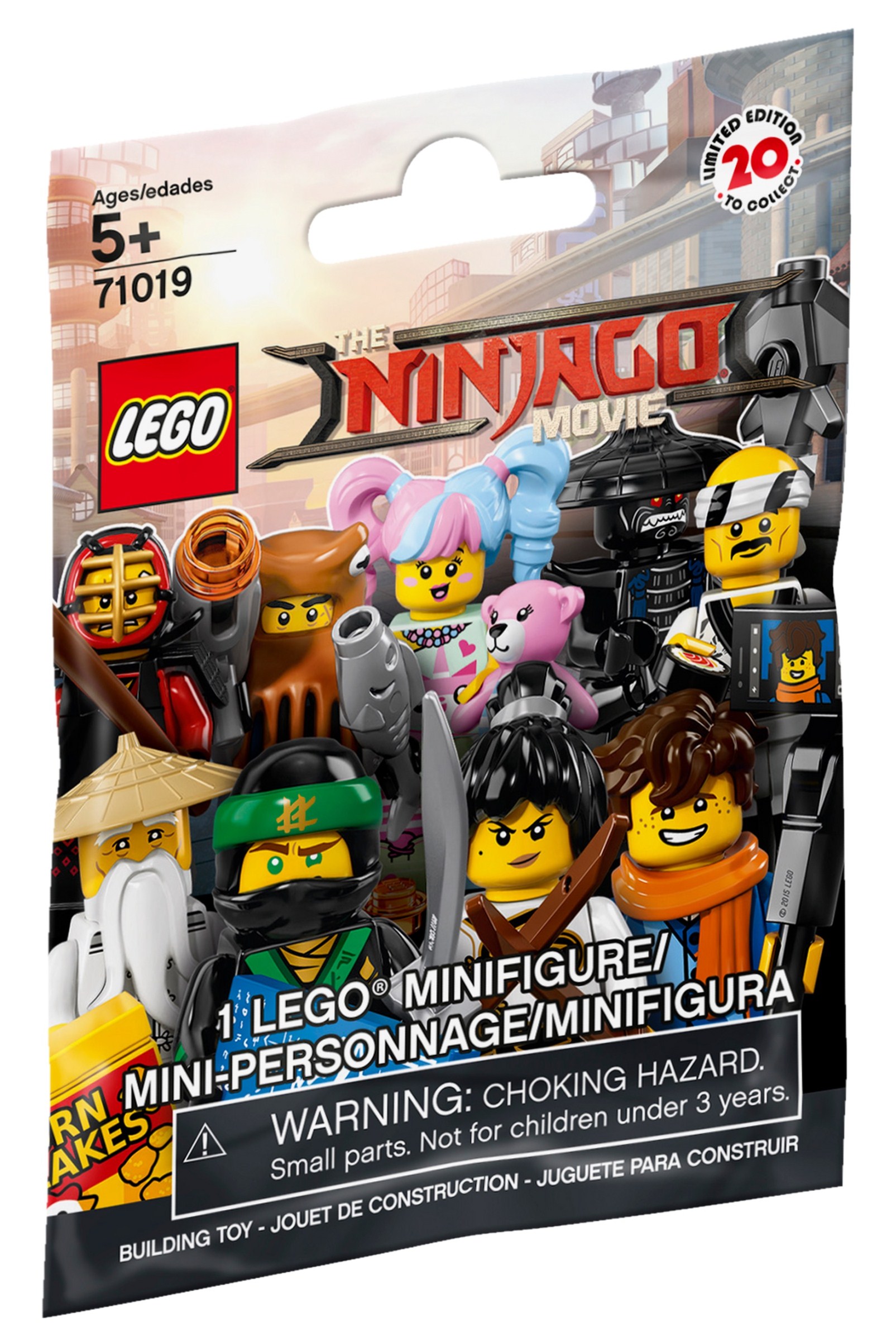 LEGO Minifigurky 71019 18. série Ninjago movie