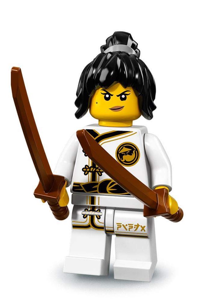 LEGO Minifigurky 71019 Ninjago movie - Spinjitzu Training Nya