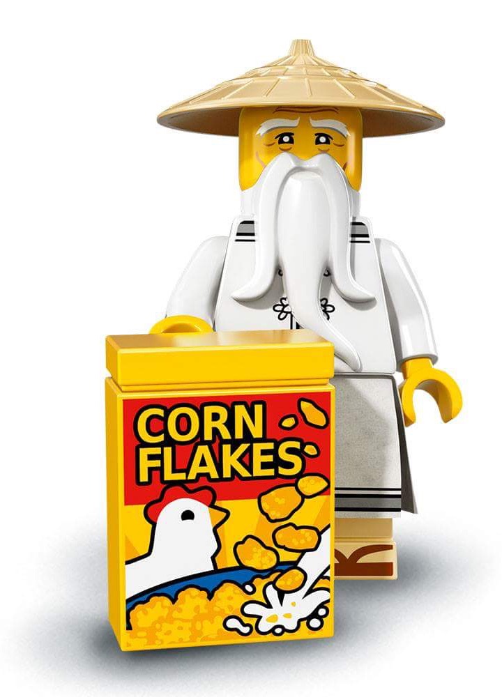 LEGO Minifigurky 71019 Ninjago movie - Master Wu